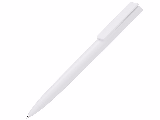 Ручка пластиковая шариковая Taper Solid, матовый белый