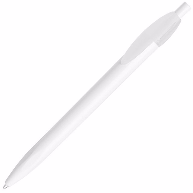 Ручка шариковая X-1 WHITE, белый/белый непрозрачный клип, пластик Ручка шариковая X-1 WHITE, белый/белый непрозрачный клип, пластик