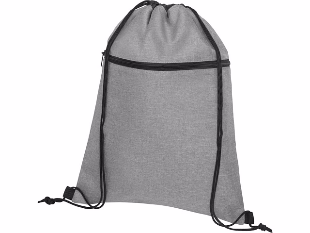 Рюкзак со шнурком Hoss, heather medium grey Рюкзак со шнурком Hoss, heather medium grey