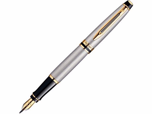 Перьевая ручка Waterman Expert 3, цвет: Stainless Steel GT, перо: F Перьевая ручка Waterman Expert 3, цвет: Stainless Steel GT, перо: F