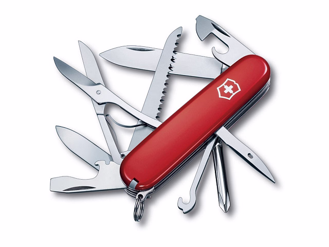 Нож перочинный VICTORINOX Fieldmaster, 91 мм, 15 функций, красный Нож перочинный VICTORINOX Fieldmaster, 91 мм, 15 функций, красный