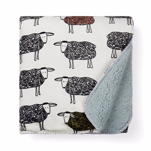 Плед VINGA Sheep из rPET GRS Плед VINGA Sheep из rPET GRS