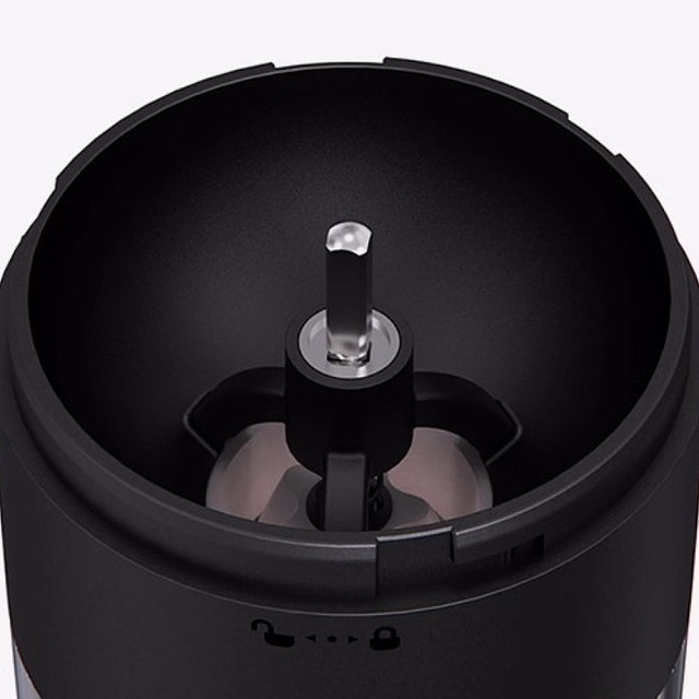 Кофемолка Circle Joy Electric Coffee Grinder, на аккумуляторе, type-c, черная