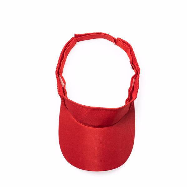 Козырек из мягкой микрофибры WIZER, Красный Козырек из мягкой микрофибры WIZER, Красный