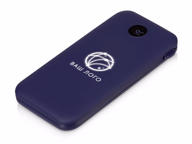 Внешний беспроводной аккумулятор с подсветкой лого Astro, 10000 mAh, темно-синий (Р) Внешний беспроводной аккумулятор с подсветкой лого Astro, 10000 mAh, темно-синий (Р)