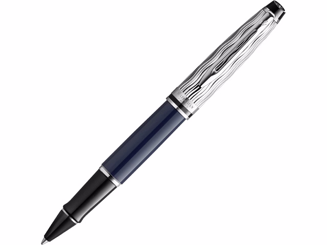 Ручка-роллер Waterman Expert22 SE deluxe Blue CT, цвет: Black, в подарочной упаковке Ручка-роллер Waterman Expert22 SE deluxe Blue CT, цвет: Black, в подарочной упаковке
