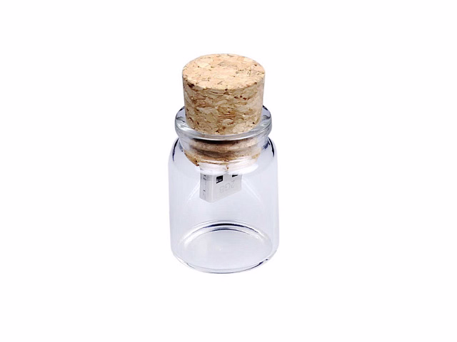 Флешнакопитель в виде пробки в бутылочке (Bottle.512.W, I= 512 Мбайт, Деревянный корпус, стеклянные вставки. Без перс.) Флешнакопитель в виде пробки в бутылочке (Bottle.512.W, I= 512 Мбайт, Деревянный корпус, стеклянные вставки. Без перс.)