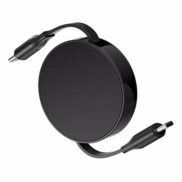 Кабель зарядный скоростной USB High Energy 2-в-1, Type-C , PD 240W , Quick Charge, черный Кабель зарядный скоростной USB High Energy 2-в-1, Type-C , PD 240W , Quick Charge, черный