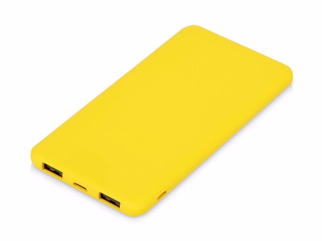 Внешний аккумулятор Powerbank C1, 5000 mAh, желтый Внешний аккумулятор Powerbank C1, 5000 mAh, желтый