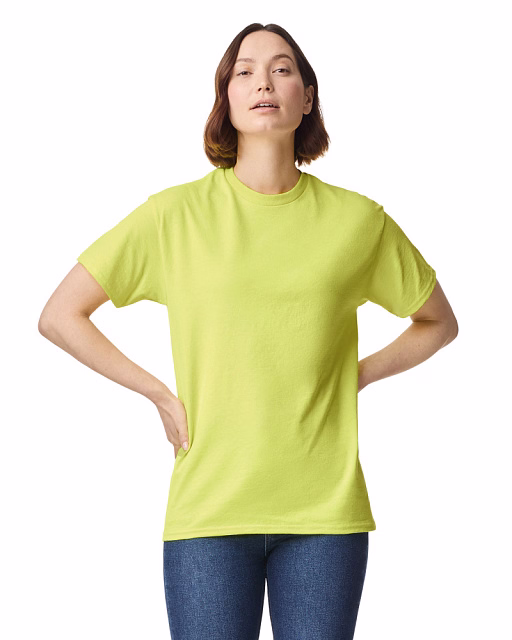 Футболка ULTRA COTTON, ЖЕЛТЫЙ НЕОН S