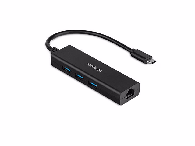 Переходник Rombica Type-C Hub Lan Переходник Rombica Type-C Hub Lan