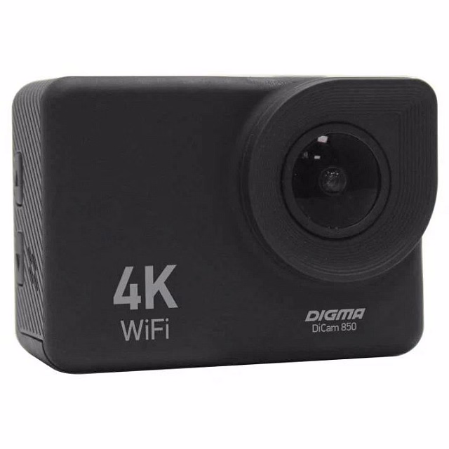 Экшн-камера Digma DiCam 850, черная Экшн-камера Digma DiCam 850, черная