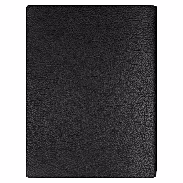Ежедневник Flexy Foggia Leatherette B5, черный, недатированный, в гибкой обложке  в подарочной коробке