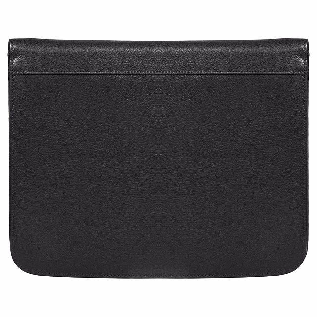 Папка для документов из натуральной кожи Senat leather размер А4+ , черная
