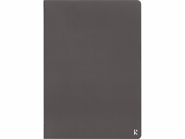 Комплект из двух блокнотов Karst® формата A5 с листами из каменной бумаги, slate grey