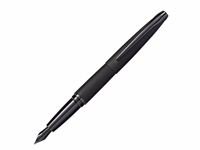 Перьевая ручка Cross ATX Brushed Black PVD Перьевая ручка Cross ATX Brushed Black PVD