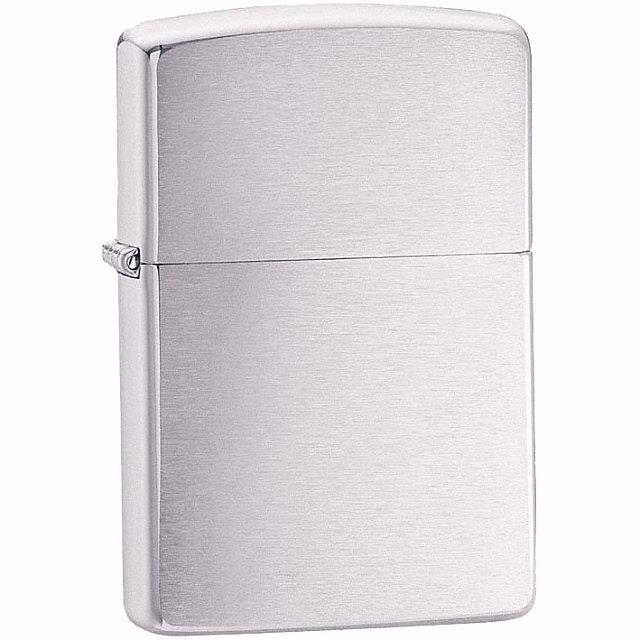 Зажигалка Zippo Armor Brushed, матовая серебристая Зажигалка Zippo Armor Brushed, матовая серебристая