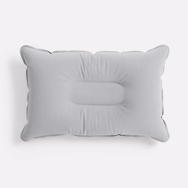 Надувная подушка Pillowish, серая Надувная подушка Pillowish, серая
