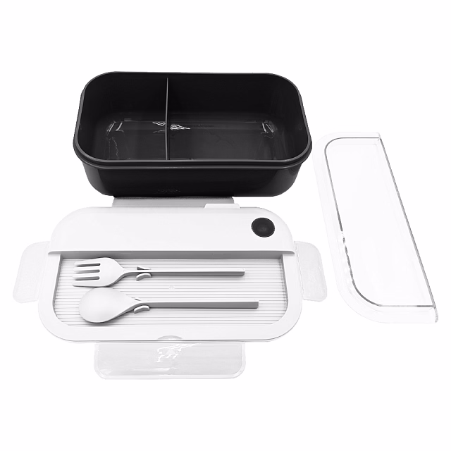 Набор подарочный Solution Everyday Kit Quattro (мультитул, рулетка, ланч бокс, бутылка для воды), черный