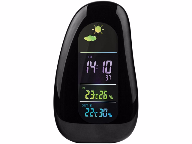 Метеостанция Rombica StoneCast 1 WTS, черный Метеостанция Rombica StoneCast 1 WTS, черный