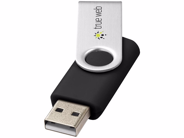 USB-флешка на 32 Гб Rotate Basic, черный