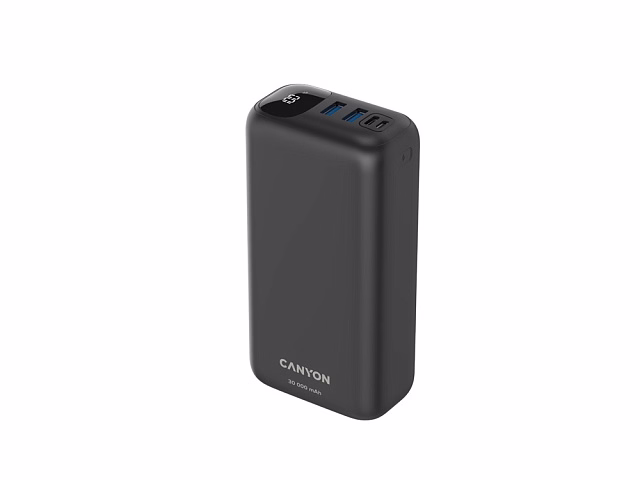 Портативный аккумулятор Canyon PB-301 (CNE-CPB301B), черный Портативный аккумулятор Canyon PB-301 (CNE-CPB301B), черный