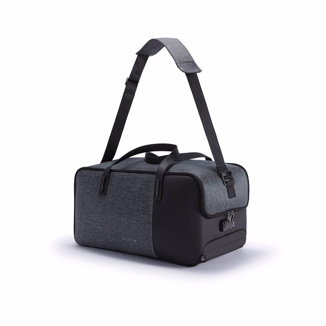 Дорожная сумка KORIN FlexPack Go 53х23х26 см, темно-серая Дорожная сумка KORIN FlexPack Go 53х23х26 см, темно-серая
