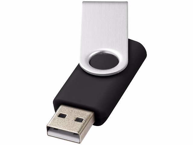 USB-флешка на 32 Гб Rotate Basic, черный