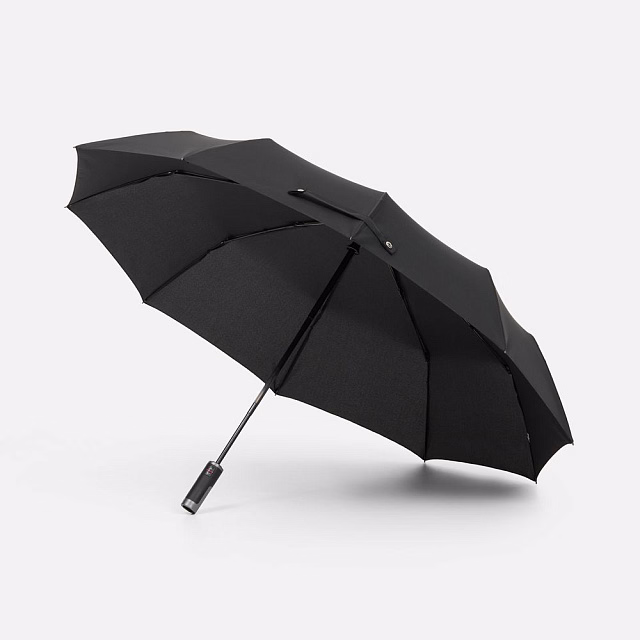 Зонт складной Regenfall, черный Зонт складной Regenfall, черный