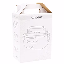 Ланчбокс с подогревом Autobox, серый