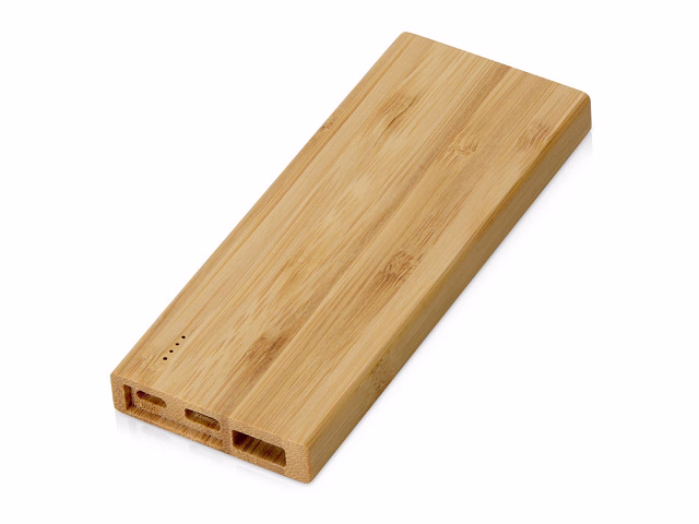 Внешний аккумулятор из бамбука Bamboo, 5000 mAh Внешний аккумулятор из бамбука Bamboo, 5000 mAh