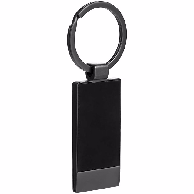 Брелок Gun Metal Rectangle ver.2, графитовый Брелок Gun Metal Rectangle ver.2, графитовый