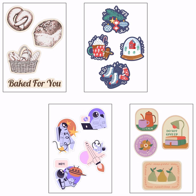 Наклейки Sticker Pack на заказ Наклейки Sticker Pack на заказ