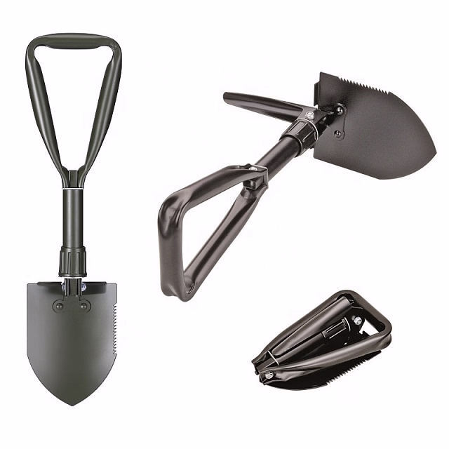 Лопата складная Multi Shovel Pro в чехле, чёрная