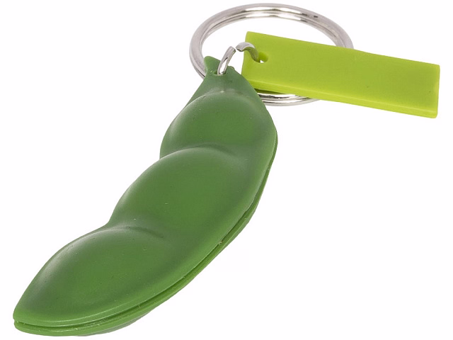 Брелок с антистрессом Sweatpea, зеленый Брелок с антистрессом Sweatpea, зеленый