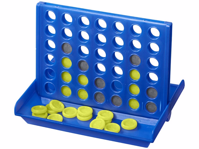 Игра Luke 4 in a row, ярко-синий Игра Luke 4 in a row, ярко-синий