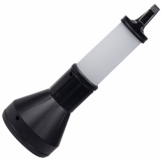 Фонарь Tools Amelia, пластиковый, аккумуляторный, с зарядкой type-c,  черный