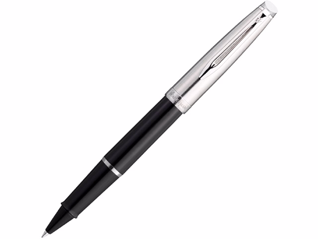 Ручка роллер Waterman Embleme цвет BLACK CT, цвет чернил: черный Ручка роллер Waterman Embleme цвет BLACK CT, цвет чернил: черный