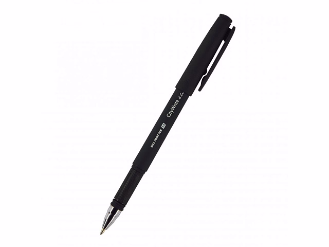 Ручка CityWrite.BLACK шариковая, черный пластиковый корпус, 1.0 мм, синяя Ручка CityWrite.BLACK шариковая, черный пластиковый корпус, 1.0 мм, синяя