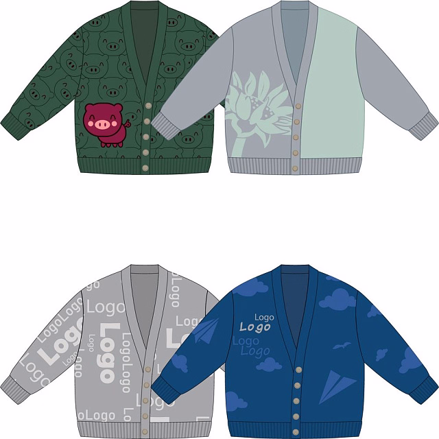 Кардиган Cozy Knit на заказ, акрил Кардиган Cozy Knit на заказ, акрил