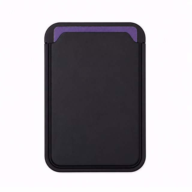 Магнитный держатель карт на телефоне CardSocket, чёрный