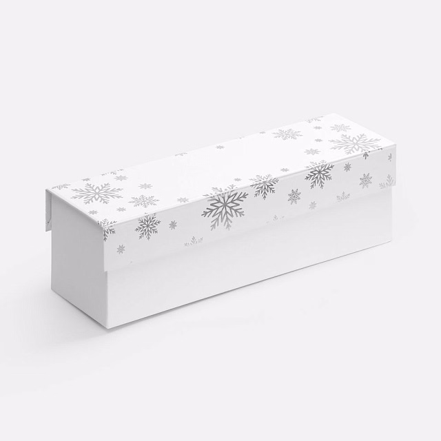 Коробка Wintry под бутылку, белая Коробка Wintry под бутылку, белая