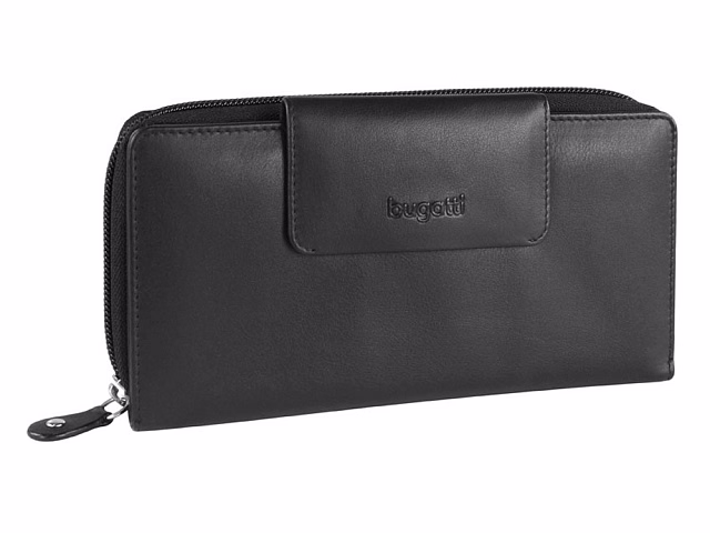 Кошелёк BUGATTI Vertice, чёрный, натуральная воловья кожа, 19,2х3х10,5 см Кошелёк BUGATTI Vertice, чёрный, натуральная воловья кожа, 19,2х3х10,5 см