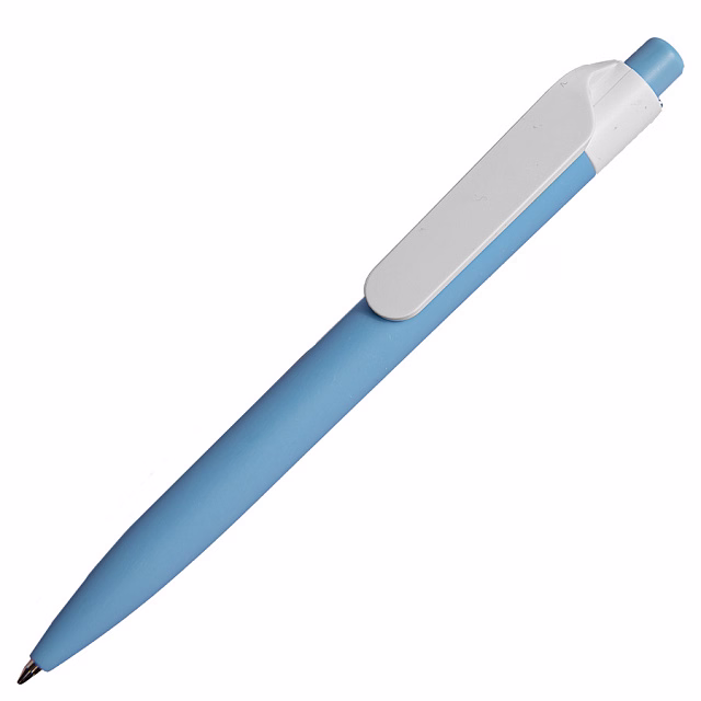Ручка шариковая N16 soft touch, голубой, пластик, цвет чернил синий Ручка шариковая N16 soft touch, голубой, пластик, цвет чернил синий