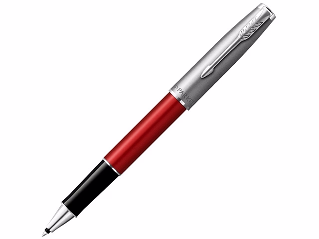 Ручка роллер Parker Sonnet T546 Red CT, стержень: F, цвет чернил: black, в подарочной упаковке Ручка роллер Parker Sonnet T546 Red CT, стержень: F, цвет чернил: black, в подарочной упаковке