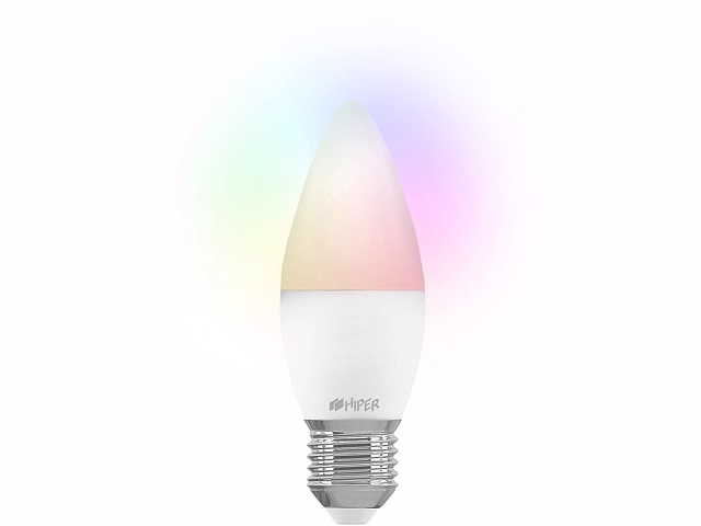 Умная лампочка HIPER IoT LED A2 RGB Умная лампочка HIPER IoT LED A2 RGB