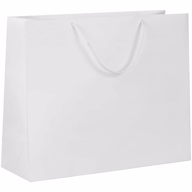 Пакет бумажный Lami Tote L, белый Пакет бумажный Lami Tote L, белый