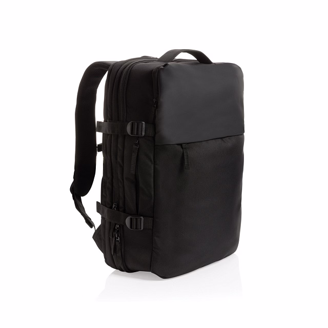 Рюкзак для путешествий Swiss Peak из rPET AWARE™ с регулируемым объемом, 15.6 Рюкзак для путешествий Swiss Peak из rPET AWARE™ с регулируемым объемом, 15.6