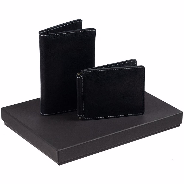 Набор Apache Billfold, черный Набор Apache Billfold, черный