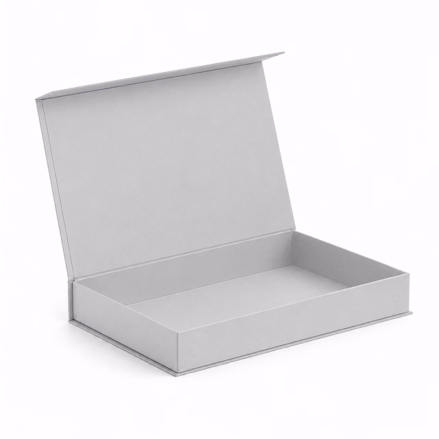 Складная коробка FlipTop (24х35х4 см), серый